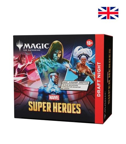 MAGIC THE GATHERING MARVEL SUPER HEROES DRAFT NIGHT (INGLES)