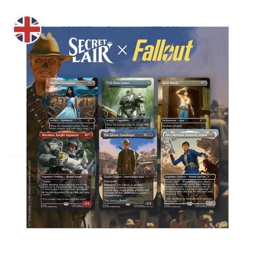 MTG SECRET LAIR: FALLOUT BEYOND VAULT 33 NO FOIL INGLES