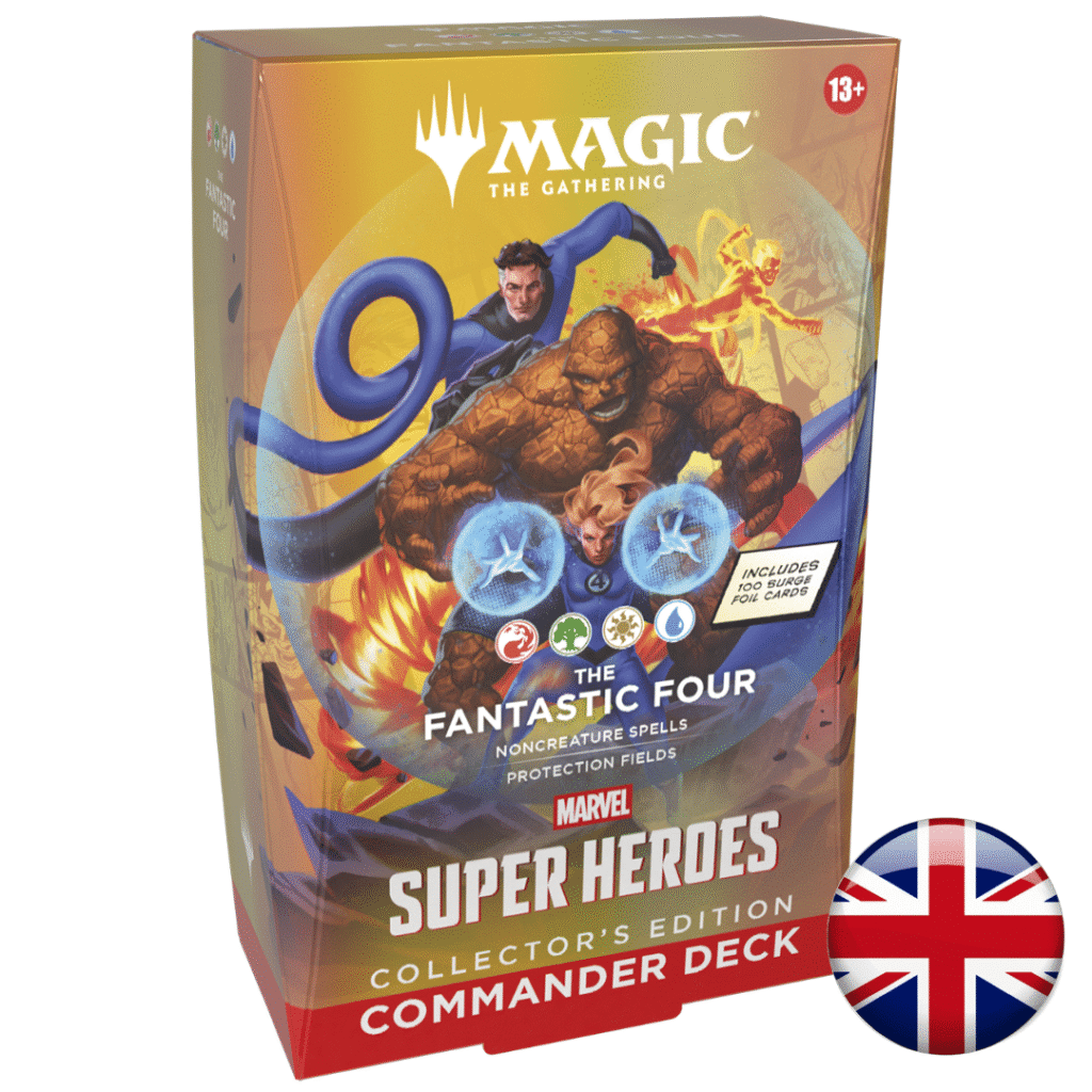 Mazo de Commander Marvel Super Heroes Edición Coleccionista (Inglés) — Los Cuatro Fantásticos