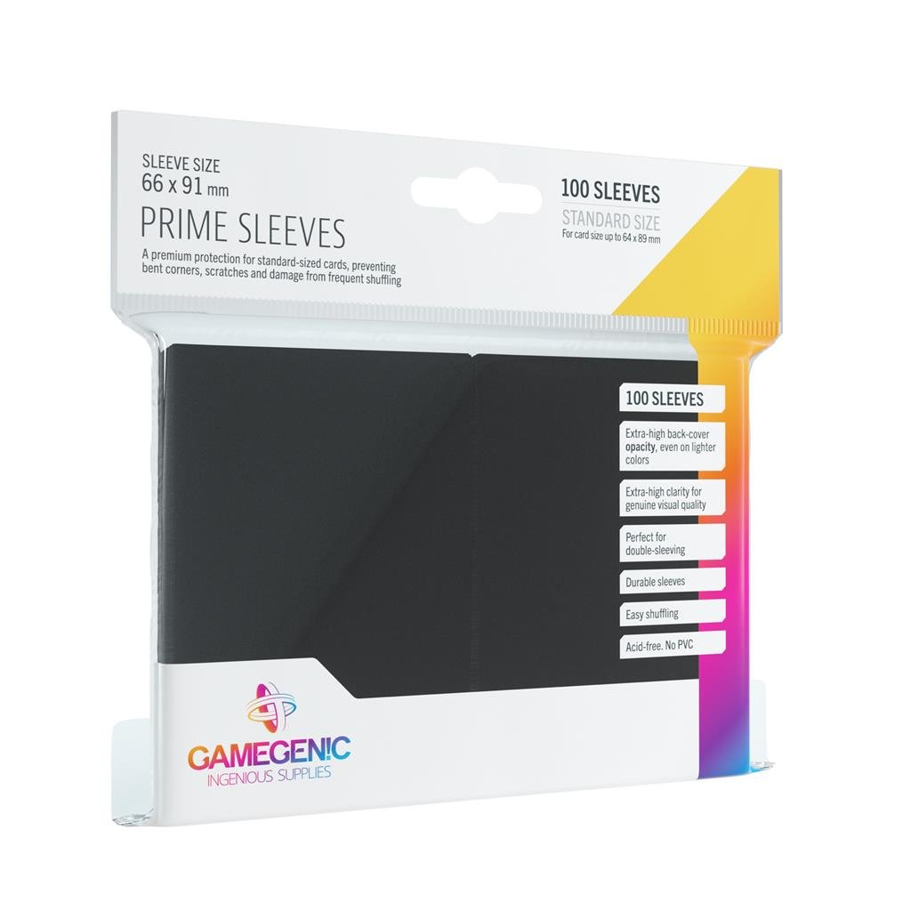 Prime Sleeves Black (100)