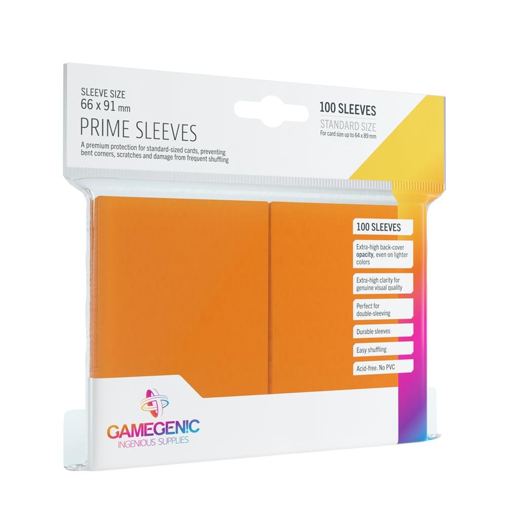 Prime Sleeves Orange (100)