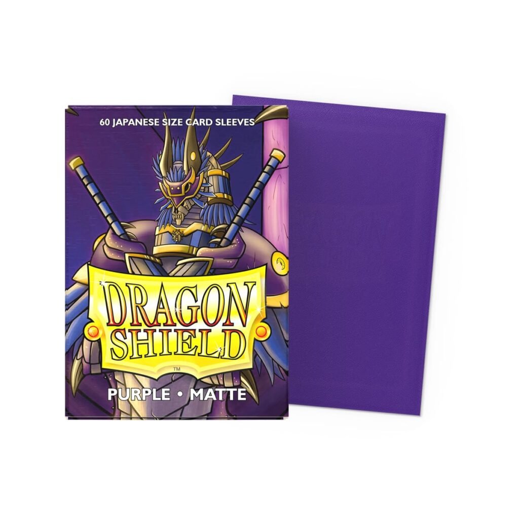 Sleeves Japanese Style Matte Purple